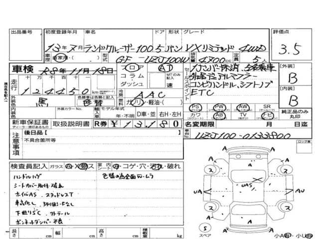 2001 Toyota Land Cruiser JDM car for sale — photo 7 of 8