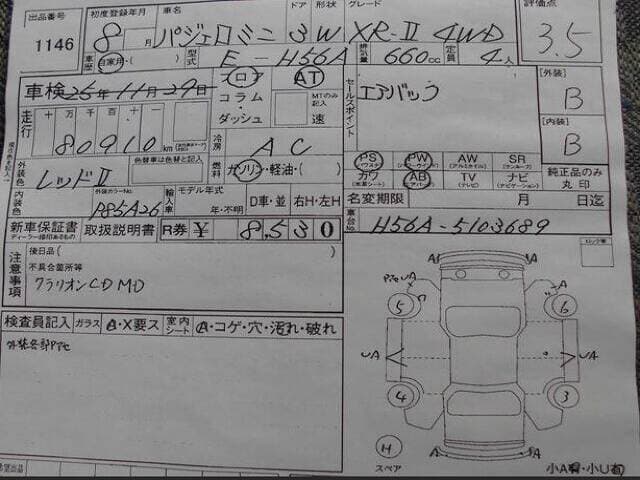 1996 Mitsubishi Pajero Mini JDM car for sale — photo 8 of 9