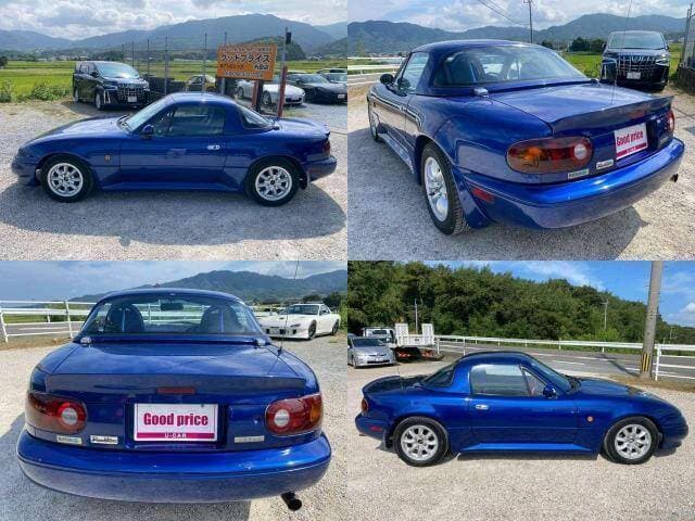 1989 Mazda Roadster (Eunos Roadster / MX-5) JDM car for sale — photo 3 of 9
