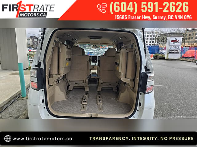 2008 Toyota Vellfire JDM car for sale — photo 12 of 20