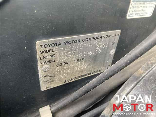 1991 Toyota Supra JDM car for sale — photo 17 of 17