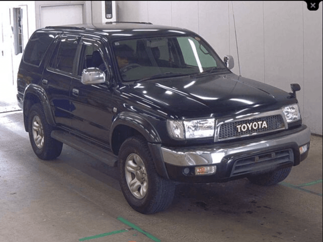 2001 Toyota Hilux Surf JDM car for sale — photo 2 of 11