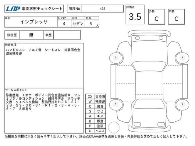 2000 Subaru Impreza JDM car for sale — photo 11 of 12
