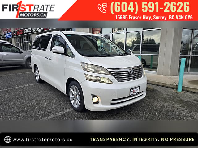 2008 Toyota Vellfire JDM car for sale — photo 2 of 20