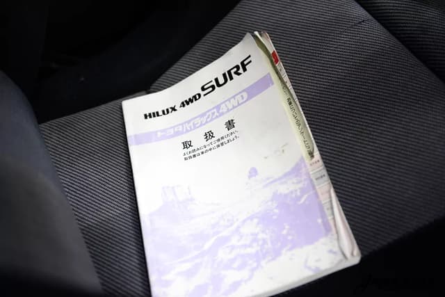 1994 Toyota Hilux Surf JDM car for sale — photo 15 of 25