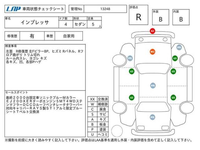 2000 Subaru Impreza JDM car for sale — photo 11 of 12