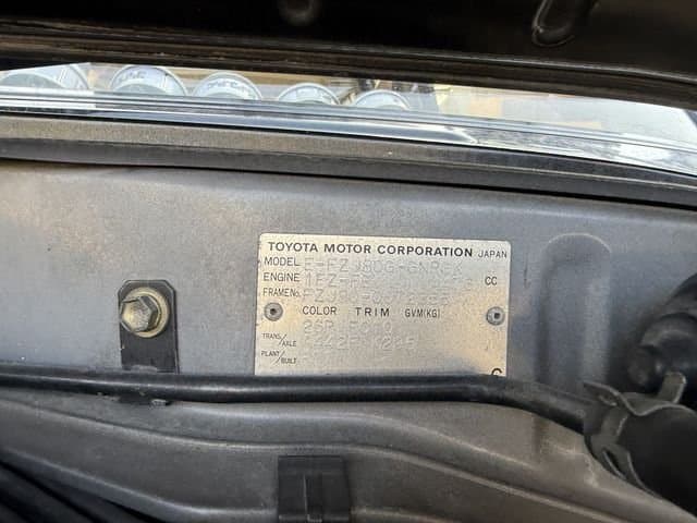 1994 Toyota Land Cruiser JDM car for sale — photo 14 of 25