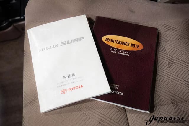 2000 Toyota Hilux Surf JDM car for sale — photo 17 of 25