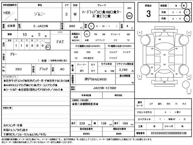 1997 Suzuki Jimny JDM car for sale — photo 11 of 13