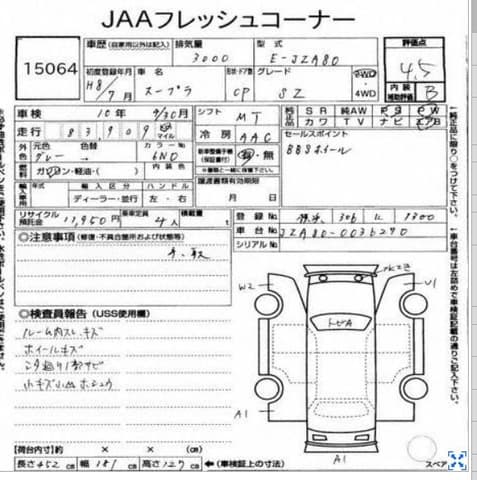 1996 Toyota Supra JDM car for sale — photo 10 of 10