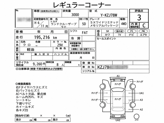 1994 Toyota Land Cruiser Prado JDM car for sale — photo 8 of 8