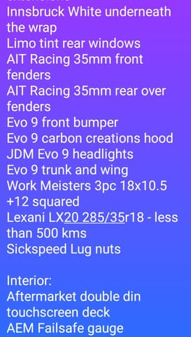 2001 Mitsubishi Lancer Evolution JDM car for sale — photo 4 of 17