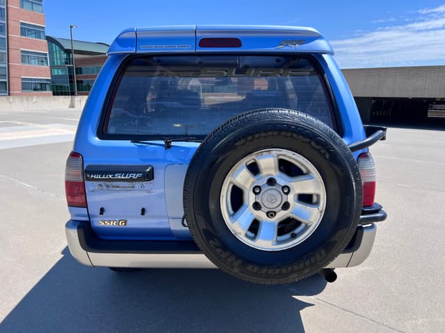 1996 Toyota Hilux Surf JDM car for sale — photo 7 of 20
