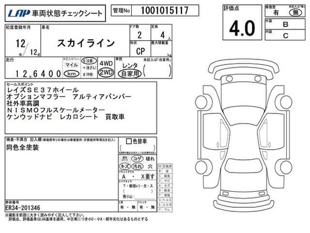 2000 Nissan Skyline JDM car for sale — photo 11 of 12
