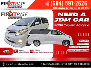 2008 Toyota Alphard JDM car for sale