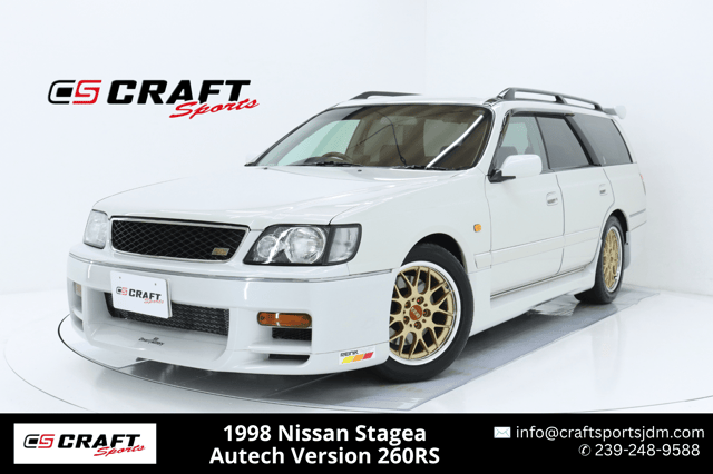 1998 Nissan Stagea JDM car for sale in USA