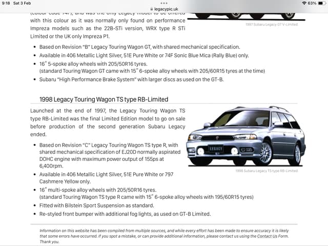 1997 Subaru Legacy JDM car for sale — photo 24 of 24