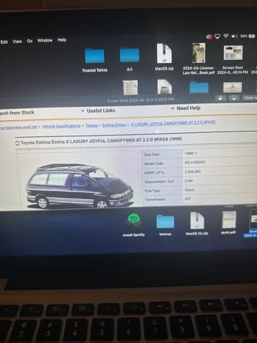1997 Toyota Estima JDM car for sale — photo 16 of 16