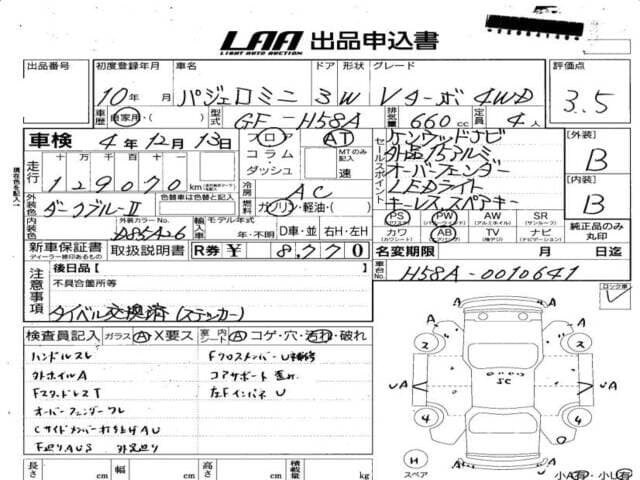 1998 Mitsubishi Pajero Mini JDM car for sale — photo 6 of 7