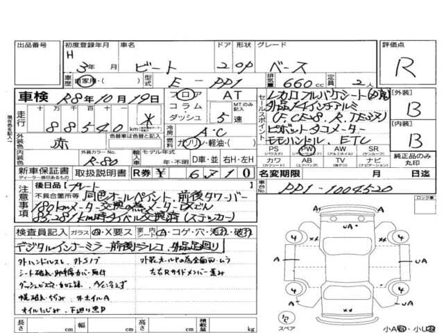 1991 Honda Beat JDM car for sale — photo 7 of 8