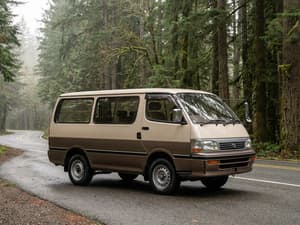 Toyota HiAce van