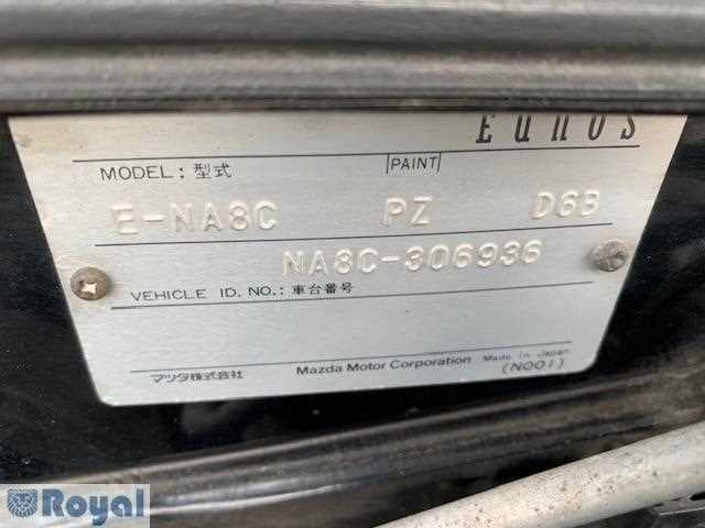 1995 Mazda Roadster (Eunos Roadster / MX-5) JDM car for sale — photo 15 of 25