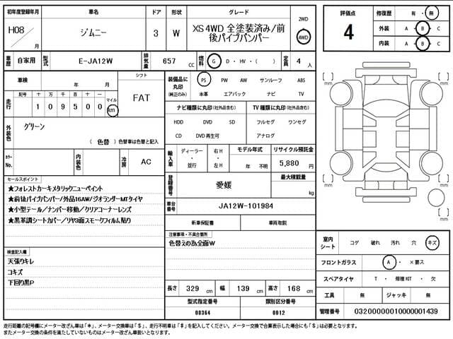 1996 Suzuki Jimny JDM car for sale — photo 11 of 13
