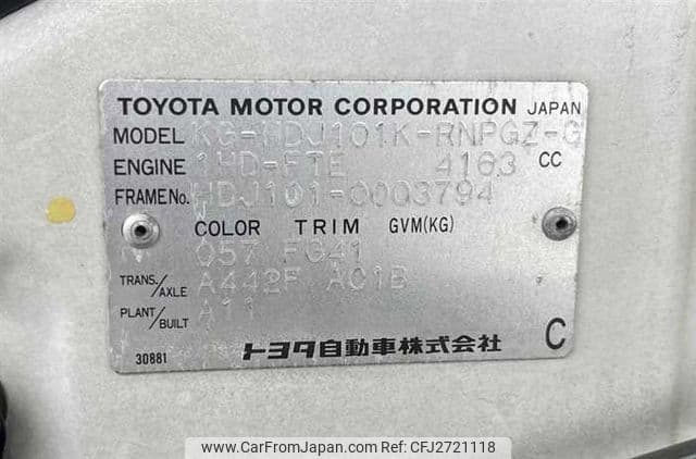 1998 Toyota Land Cruiser JDM car for sale — photo 13 of 25