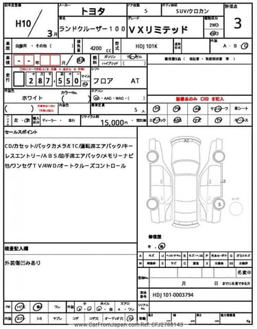 1998 Toyota Land Cruiser JDM car for sale — photo 21 of 21