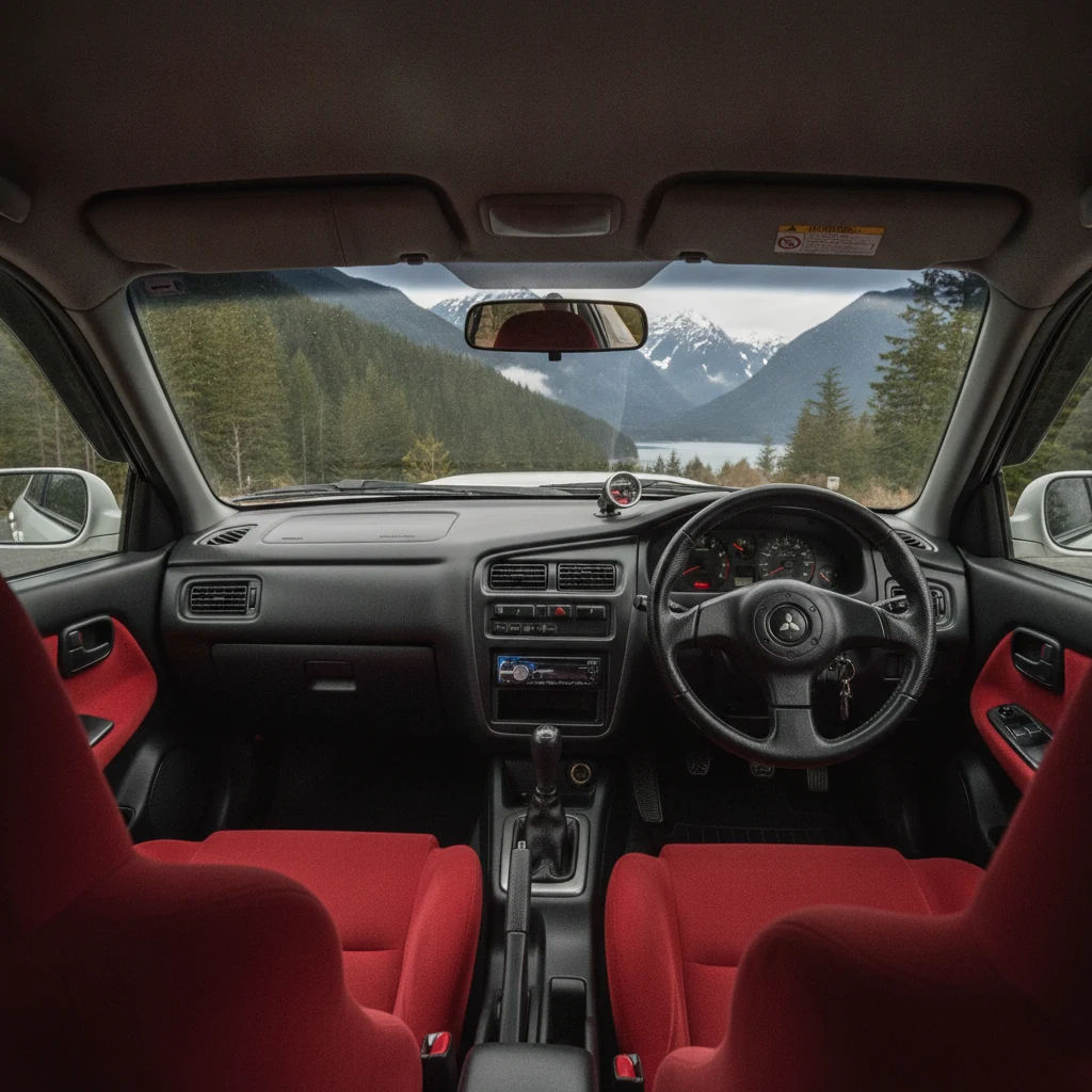 Evo IV-VI interior cockpit