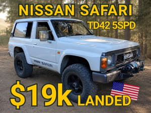 1988 Nissan Safari JDM car for sale