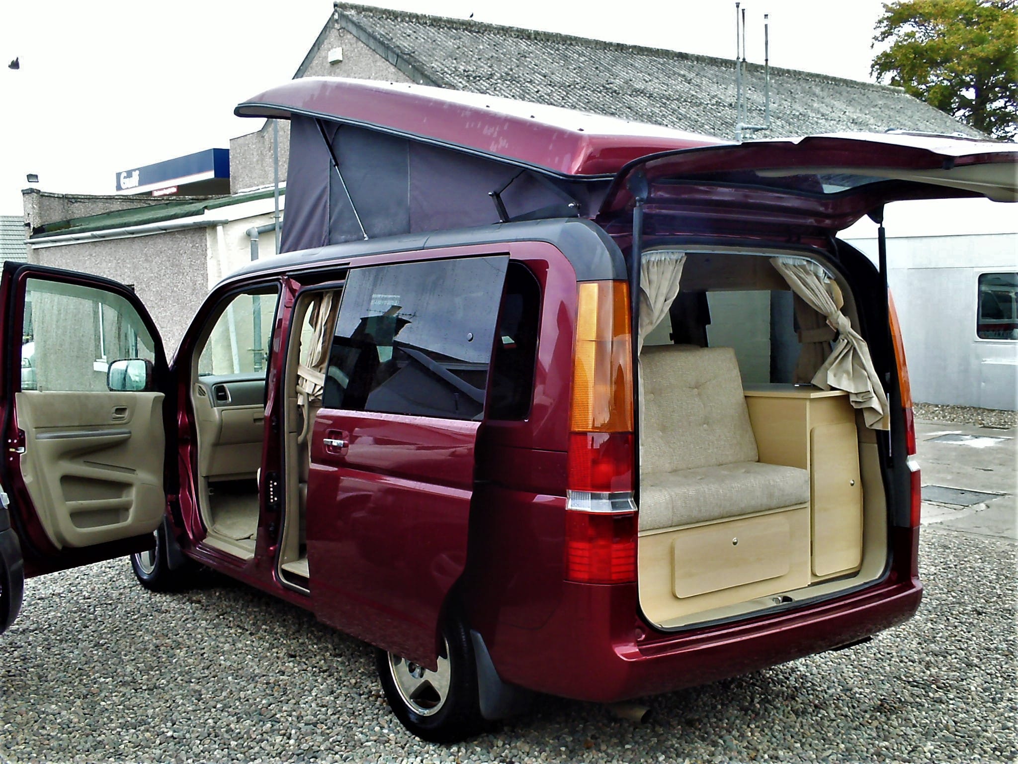 honda stepwagon camper vans for sale uk