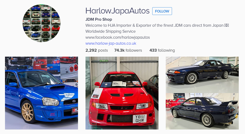 HarlowJapaAutos