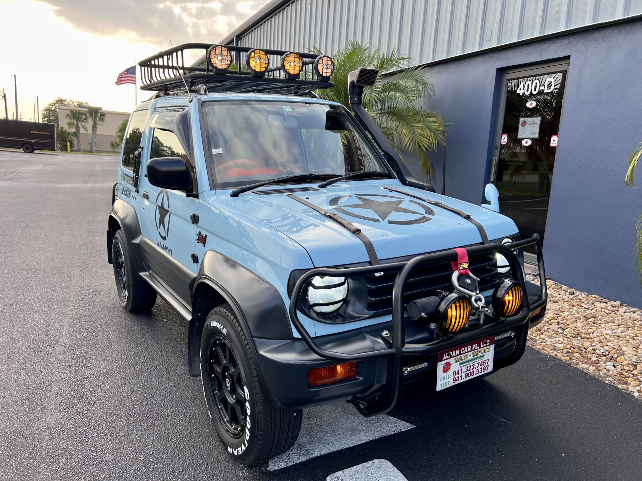 For Sale: 1996 Mitsubishi Pajero Junior 4WD, 5 Speed Manual Transmission,  V1100cc, Gas » JDMBUYSELL, image size:2048x1536