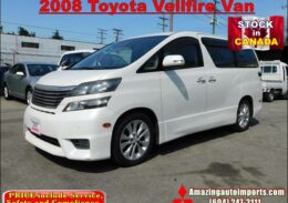 2008 Toyota Vellfire Van For Sale via amazingautoimports.com