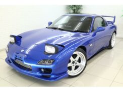 アメリカンマッスル　マツダ　ＲＸ－７　ＦＤ３Ｓ　1/18② SOLIDO 1/18 マツダ RX-7 FD3S 1994 (ブルー)