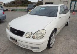1998 Toyota Aristo S300 JZS160 Auction Grade 4 Only 68k kilometers Sunroof Equipped 2JZ For Sale via fedlegalimports.com
