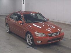 1999 Toyota Altezza GXE10 AS200 Z Edition 1G-FE Red Metallic 3N3 Paint For Sale via fedlegalimports.com