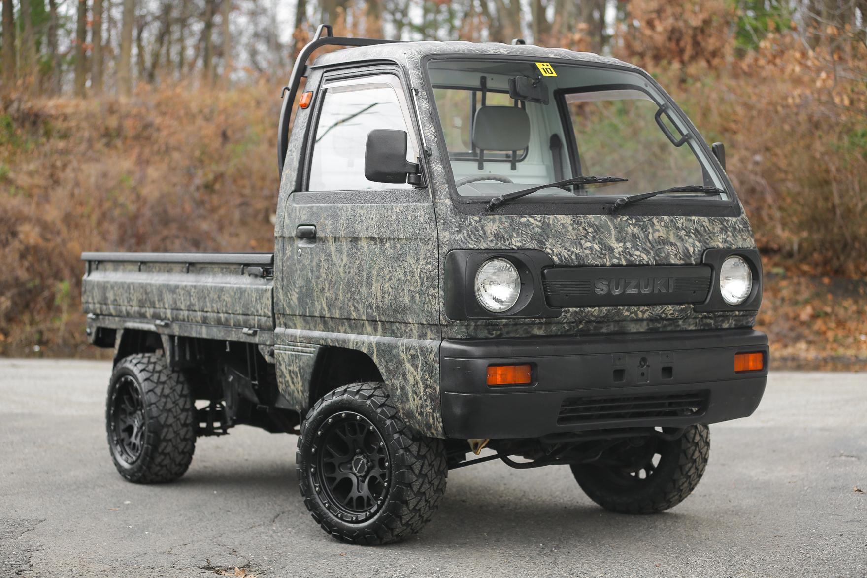 For Sale 1990 Suzuki Carry 4X4 Lifted and Camo JDMBUYSELL