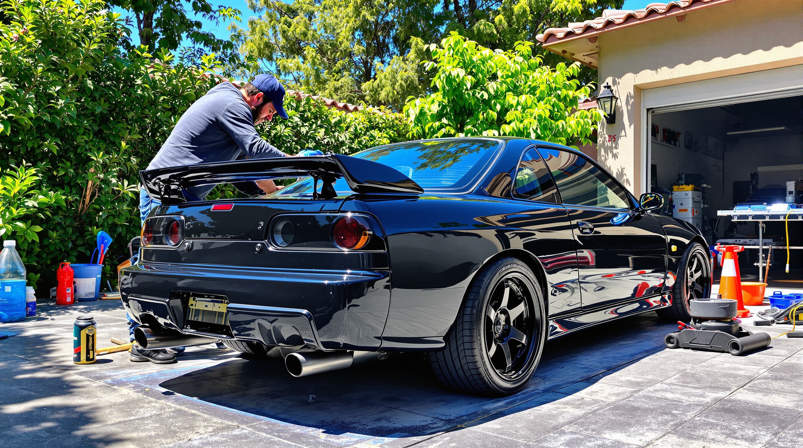 Detailing a JDM with the best car detail kit