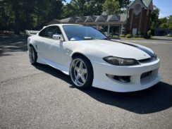 JDM 1999 Nissan Silvia S15 Spec R SR20det 6 Speed Widebody Aftermarket Wheels Custom Interior for sale