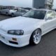 JDM 2000 Nissan Skyline R34 Coupe GT-V RB25de 5 Speed 2WD ER34 Cleave Racing Wheels for sale