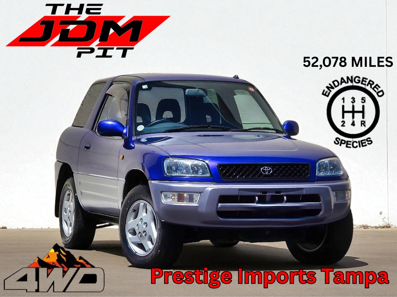 For Sale: 1998 Toyota Rav4 L 3door 4WD » JDMBUYSELL