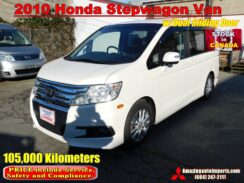 JDM 2010 Honda Stepwagon Van w/Dual Sliding Door 105